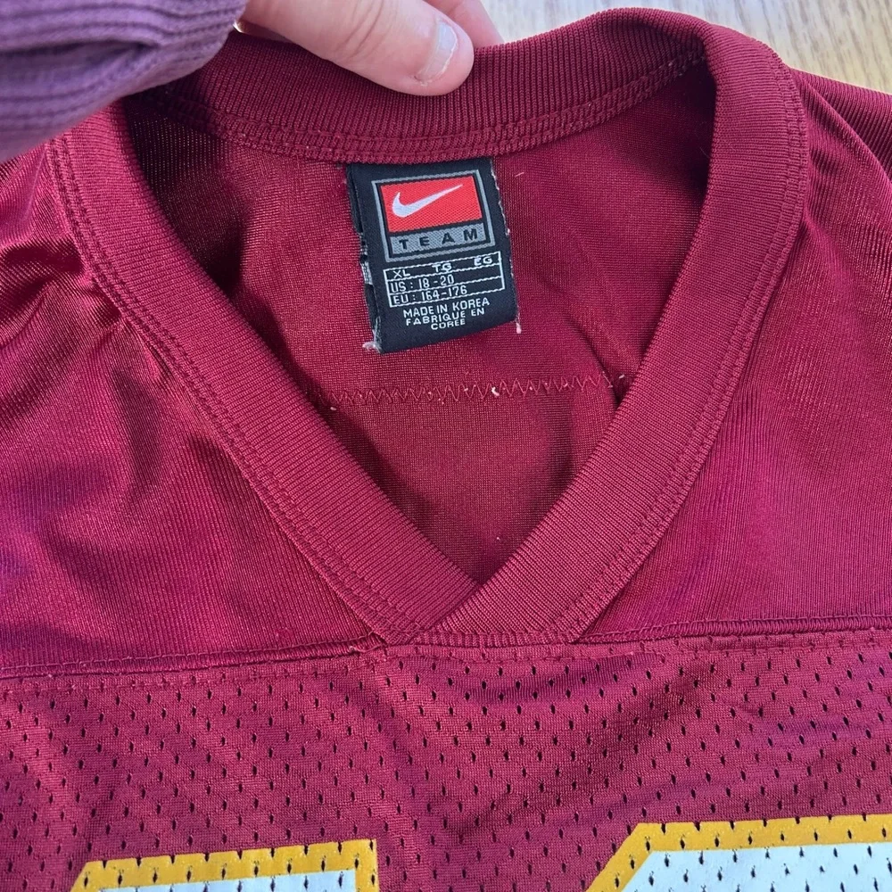 Washington Redskins Stephen Davis Vintage NFL Jersey Youth Kids XL Nike Team‎